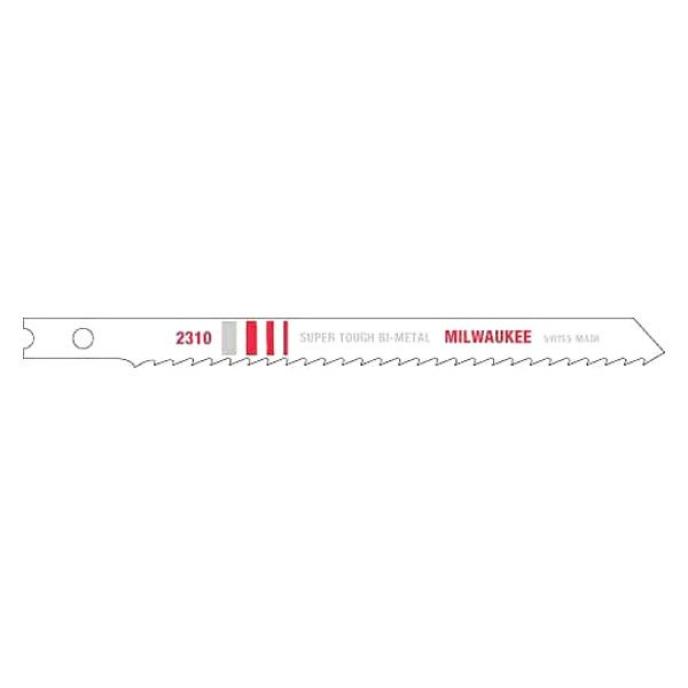 Milwaukee 4-1/8" B-Metal Jig Saw Blades 10T (5 pc)