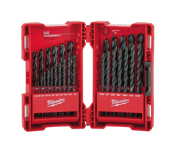 Milwaukee Black Oxide Drill Bit Set (29pc)