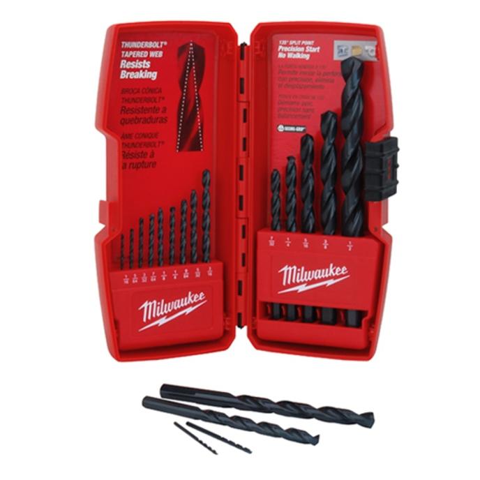 Milwaukee Black Oxide Drill Bit Set (15 pc)