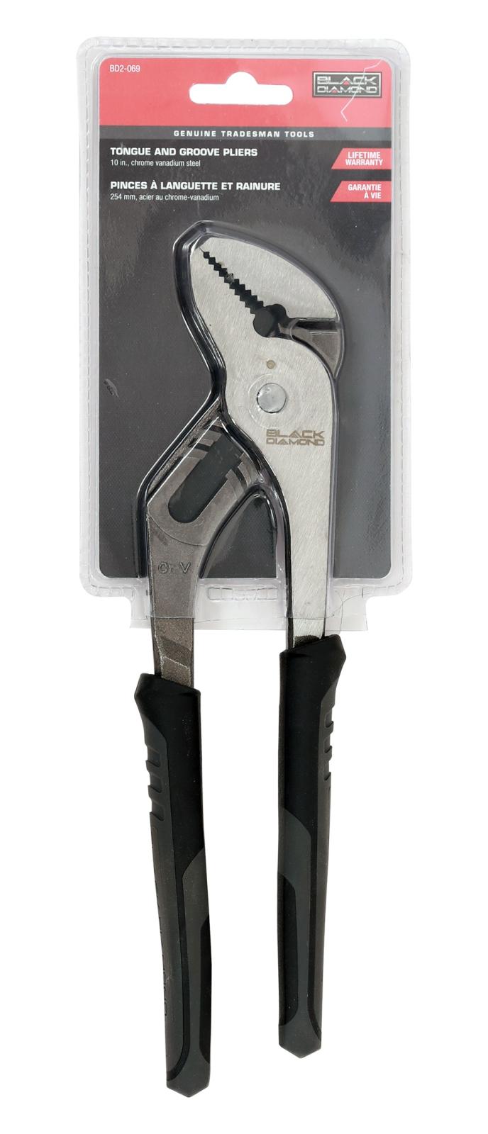 Black Diamond Tongue and Groove Pliers