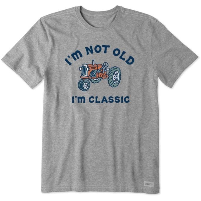 Men's Im not Old Classic Tractor Crusher-LITE Tee