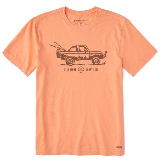 Men's Fish More Truck Crusher Tee