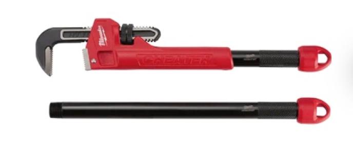 Milwaukee CHEATER Adaptable Pipe Wrench