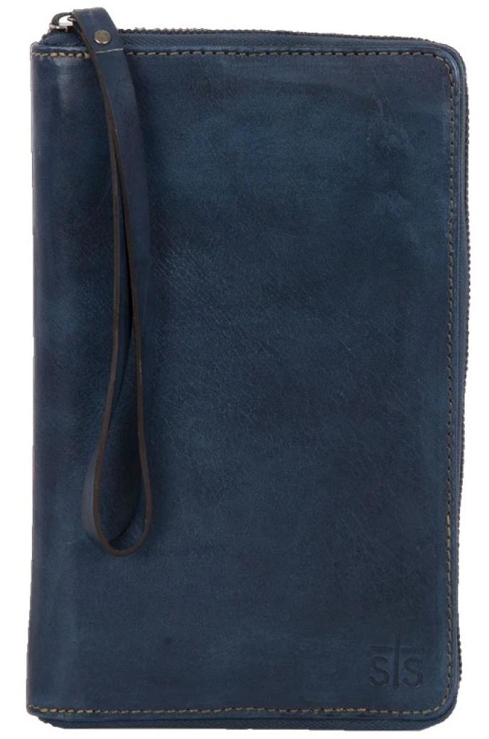 STS Ranchwear Denim Leather B.A. Wallet 