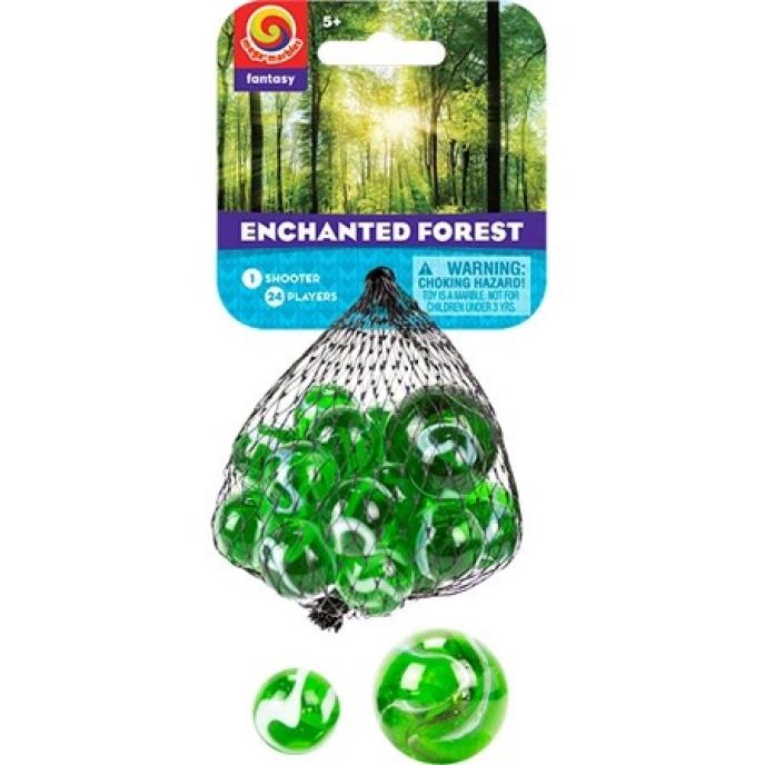 Mega Marbles Fantasy Enchanted Forest Set