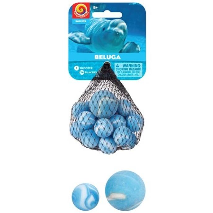 Mega Marbles Sea Life Beluga Set