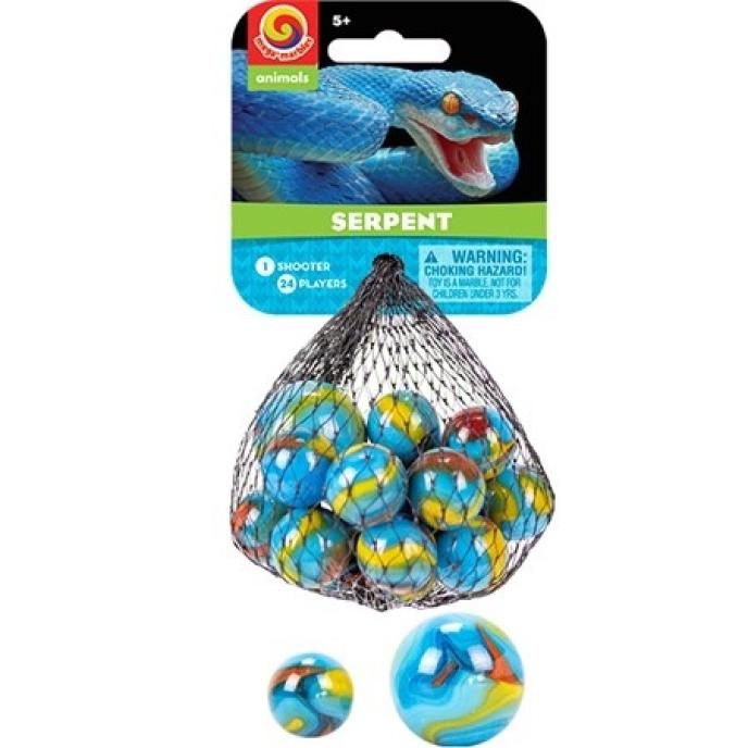 Mega Marbles Animals Serpent Set