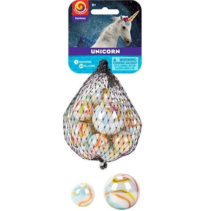 Mega Marbles Fantasy Unicorn Set