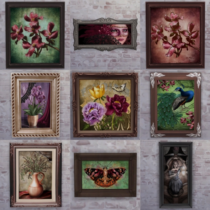 35 Original Paintings By Sweetswami77 At Mod The Sims Sims 4 Updates ...