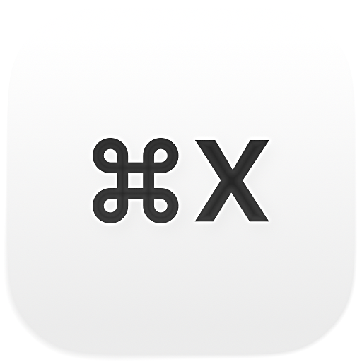 Command X app icon