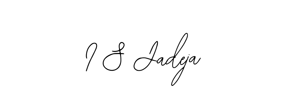 Make a beautiful signature design for name I S Jadeja. Use this online signature maker to create a handwritten signature for free. I S Jadeja signature style 12 images and pictures png