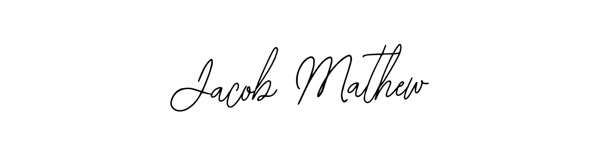 Similarly Bearetta-2O07w is the best handwritten signature design. Signature creator online .You can use it as an online autograph creator for name Jacob Mathew. Jacob Mathew signature style 12 images and pictures png