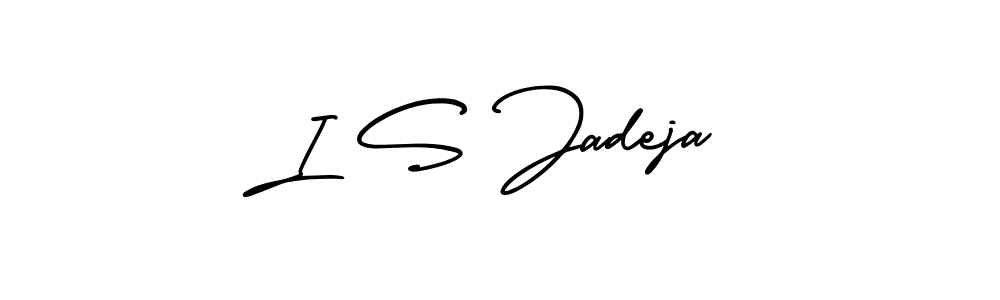 Make a beautiful signature design for name I S Jadeja. Use this online signature maker to create a handwritten signature for free. I S Jadeja signature style 3 images and pictures png