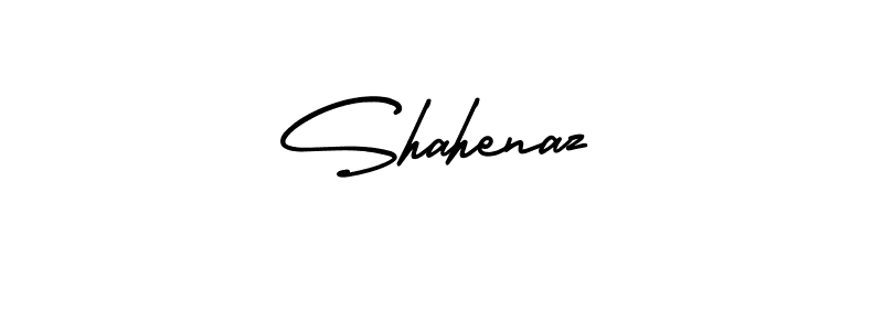 Use a signature maker to create a handwritten signature online. With this signature software, you can design (AmerikaSignatureDemo-Regular) your own signature for name Shahenaz. Shahenaz signature style 3 images and pictures png