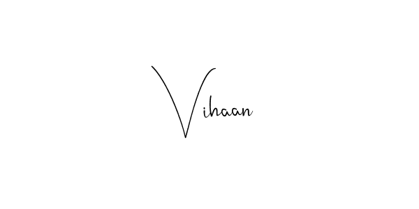 Similarly Andilay-7BmLP is the best handwritten signature design. Signature creator online .You can use it as an online autograph creator for name Vihaan. Vihaan signature style 4 images and pictures png