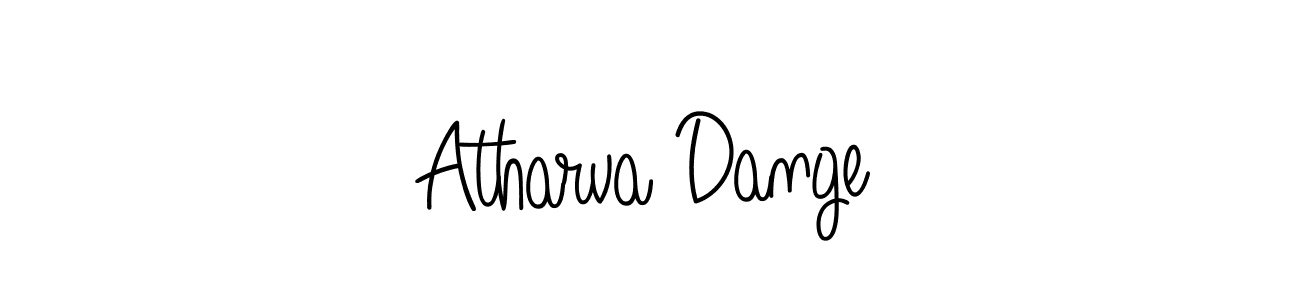 Here are the top 10 professional signature styles for the name Atharva Dange. These are the best autograph styles you can use for your name. Atharva Dange signature style 5 images and pictures png