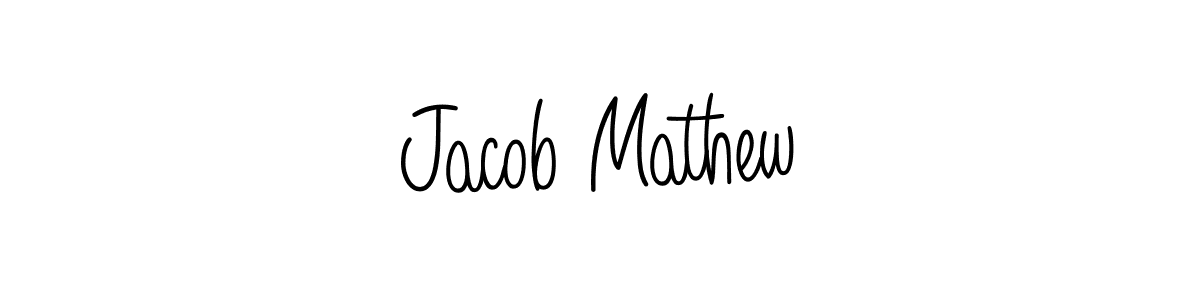 It looks lik you need a new signature style for name Jacob Mathew. Design unique handwritten (Angelique-Rose-font-FFP) signature with our free signature maker in just a few clicks. Jacob Mathew signature style 5 images and pictures png