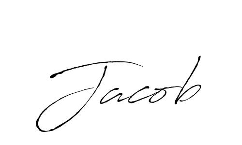 Design your own signature with our free online signature maker. With this signature software, you can create a handwritten (Antro_Vectra) signature for name Jacob. Jacob signature style 6 images and pictures png