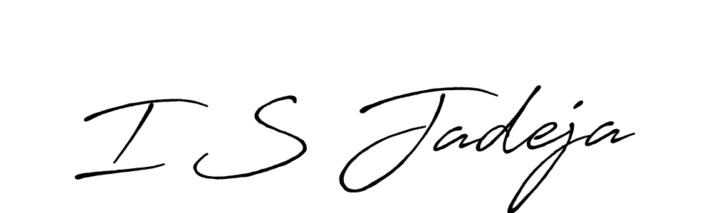 You should practise on your own different ways (Antro_Vectra_Bolder) to write your name (I S Jadeja) in signature. don't let someone else do it for you. I S Jadeja signature style 7 images and pictures png