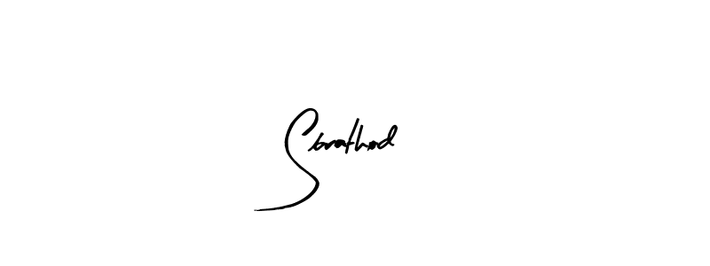 if you are searching for the best signature style for your name Sbrathod. so please give up your signature search. here we have designed multiple signature styles  using Arty Signature. Sbrathod signature style 8 images and pictures png