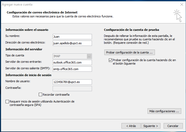 Acceso al correo UPCTcloud desde dispositivos móviles (teléfonos y  tabletas) y aplicaciones de escritorio - InfoWiki