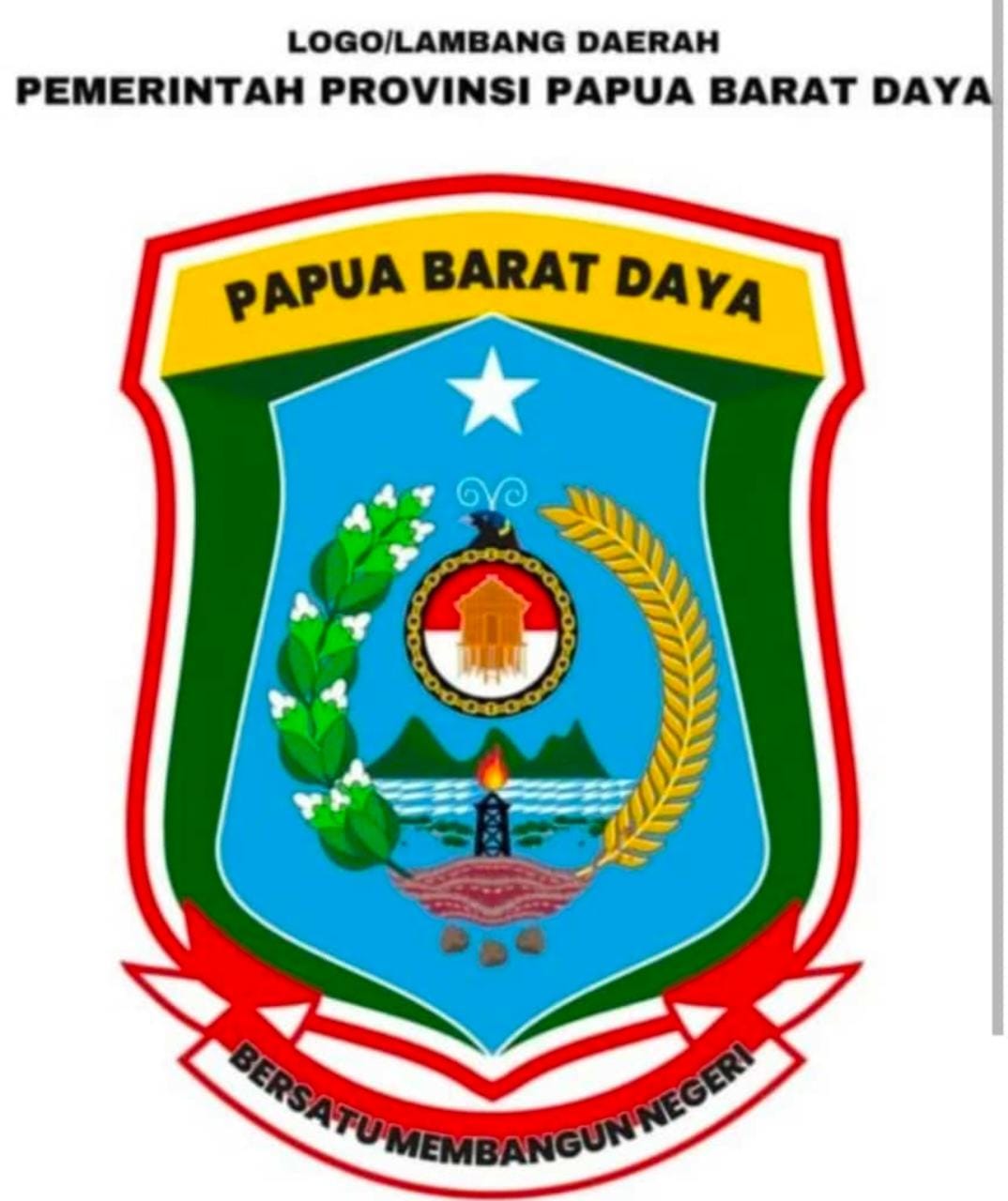 Sah, Berikut Lambang Provinsi Papua Barat Daya dan Maknanya - Sorong News