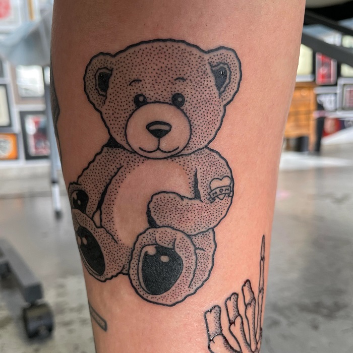 Discover 70 little teddy bear tattoo latest  thtantai2