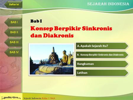 Konsep Berpikir Sinkronis dan Diakronis