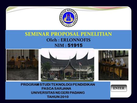 SEMINAR PROPOSAL PENELITIAN