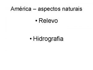 Hidrografia do canadá