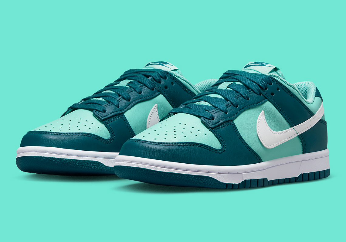 Teal Tones Cool Down This Upcoming Nike Dunk Low