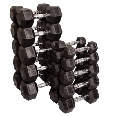 Sešstūra hanteļu komplekts STRONGMAN (2x1-10kg)