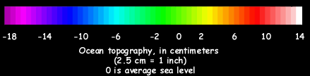 Color key to maps