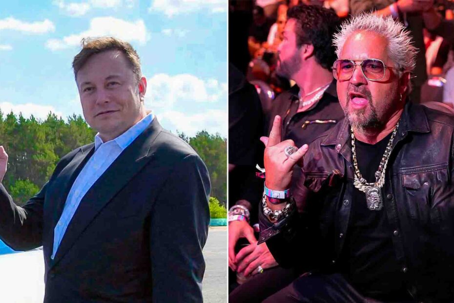 Guy Fieri Invites Elon Musk To His Restaurant