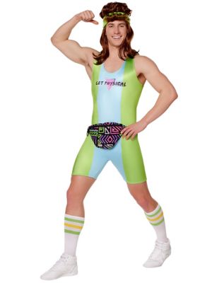 Adult '80s Aerobics Workout Costume 