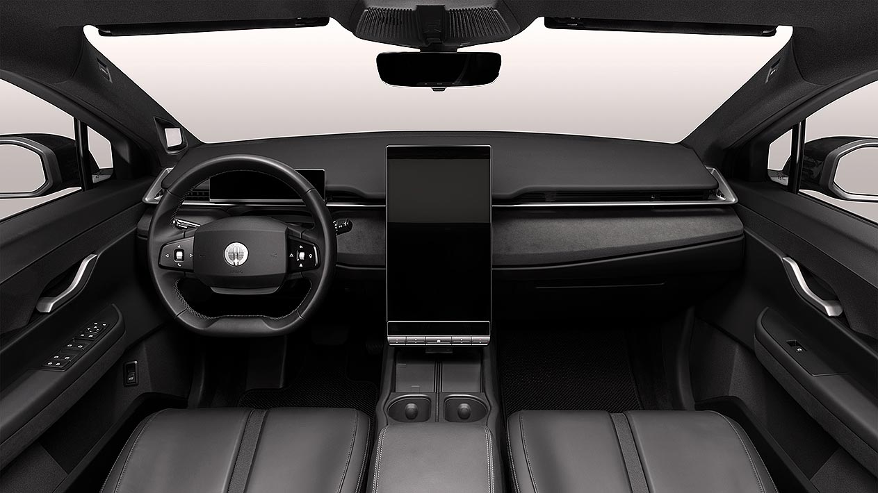 Fisker Ocean interior