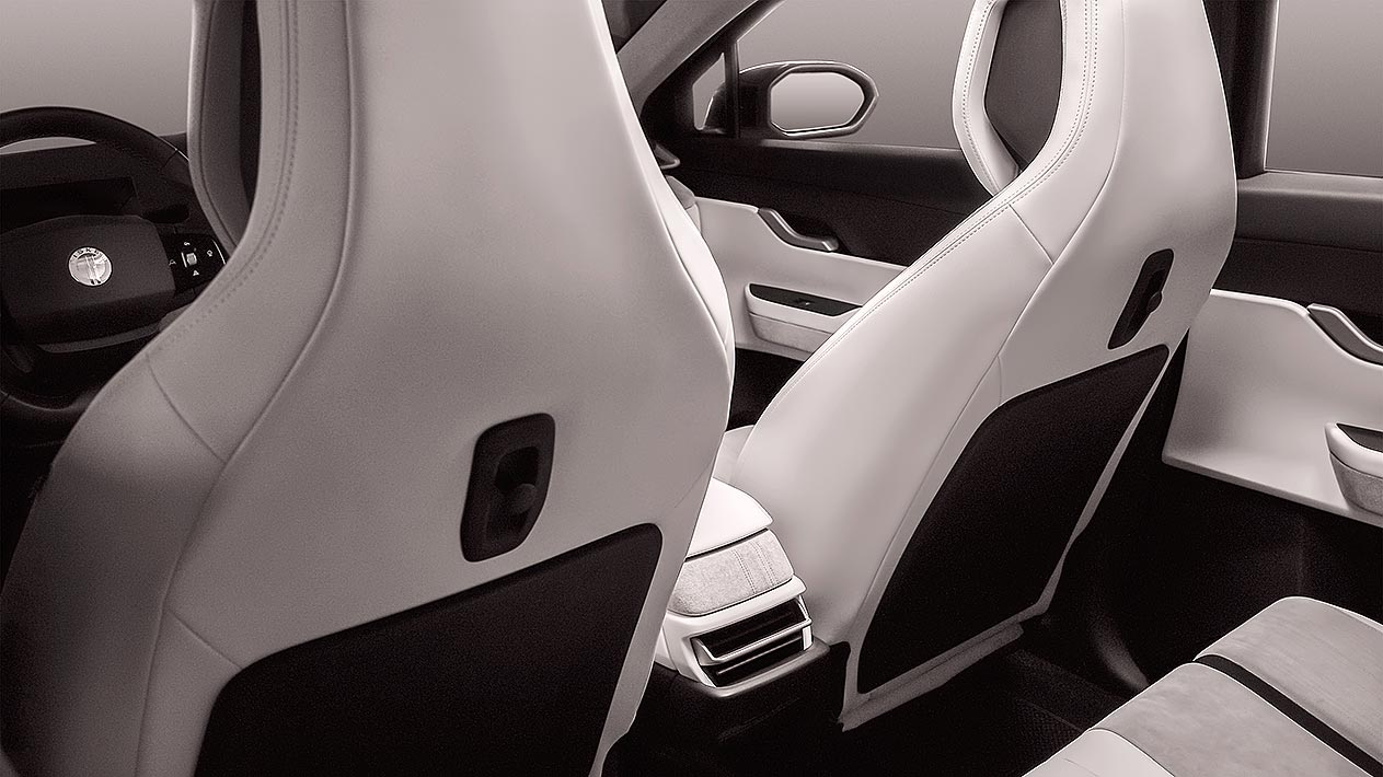 Fisker Ocean interior