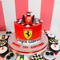 Car Race Cakes