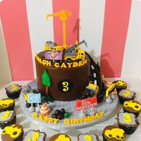 Construction Site Cakes