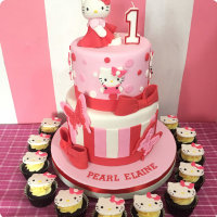 Hello Kitty Cakes