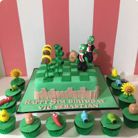 Plants Versus Zombies Cakes