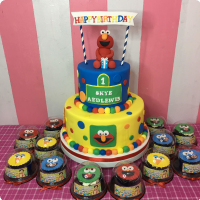 Sesame Street Cakes