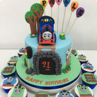 Thomas Train Cakes