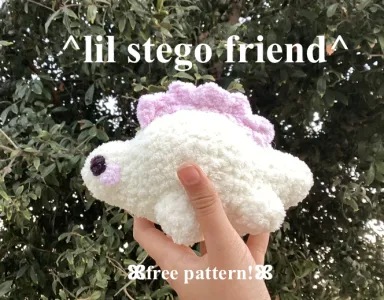 lil stegosaurus free pattern