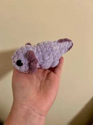 No Sew Tiny Axolotl