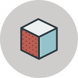 3d cube icon