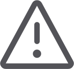 warning icon