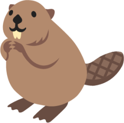 beaver emoji