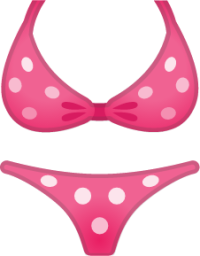 bikini emoji