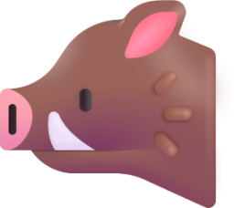 boar emoji